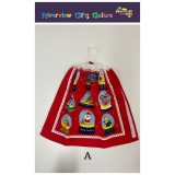 Crochet Top Hand Towel / Tea Towel - Christmas Snow Globes